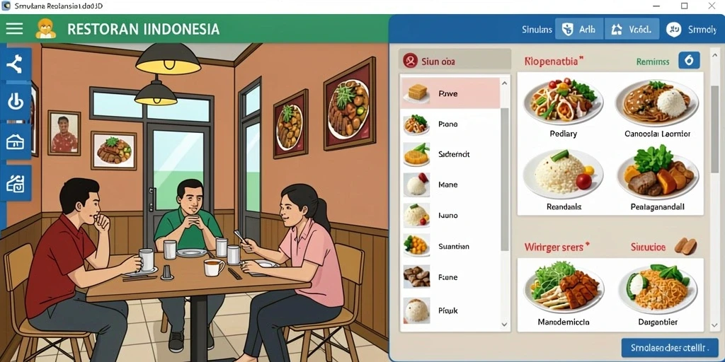 Tampilan antarmuka yang intuitif dan mudah digunakan.