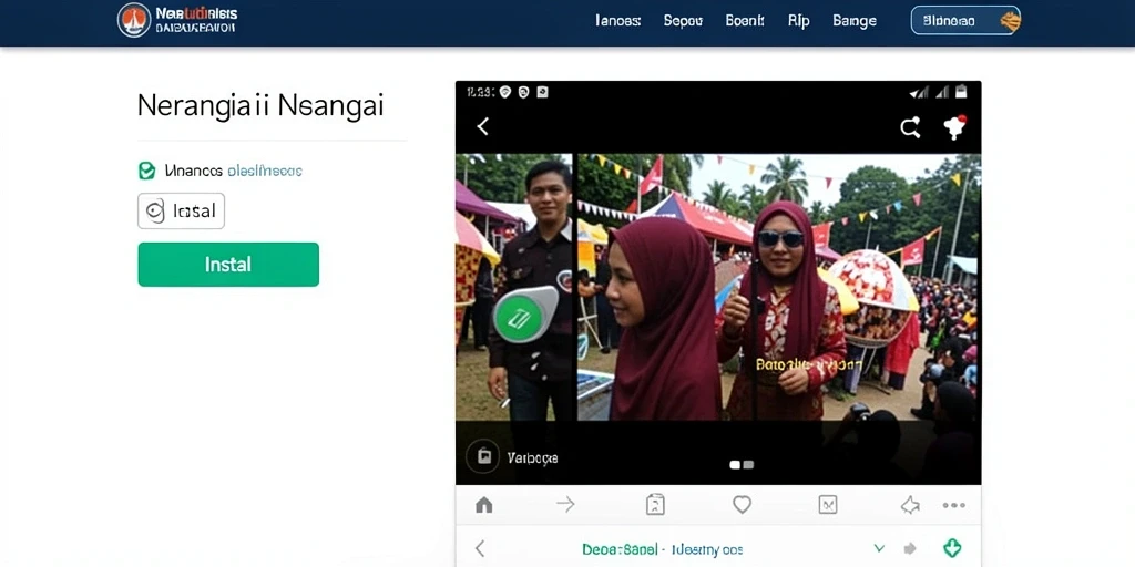 Tampilan antarmuka yang modern dan menarik.