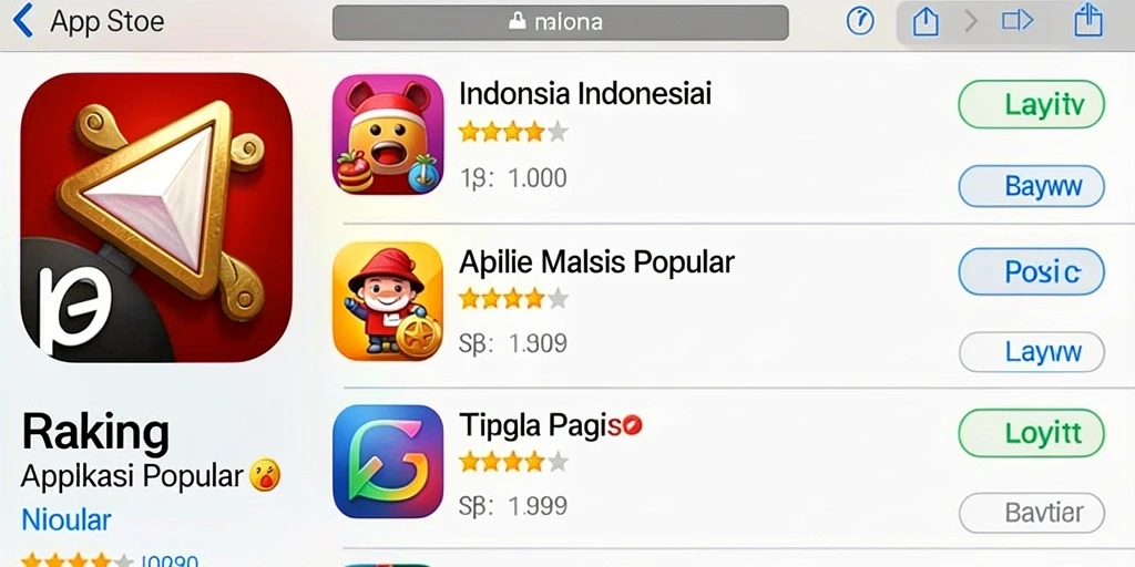 Tampilan antarmuka yang user-friendly.