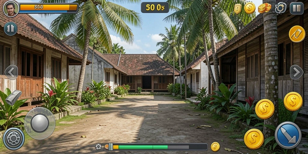 Tampilan utama yang menarik dan mudah digunakan.
