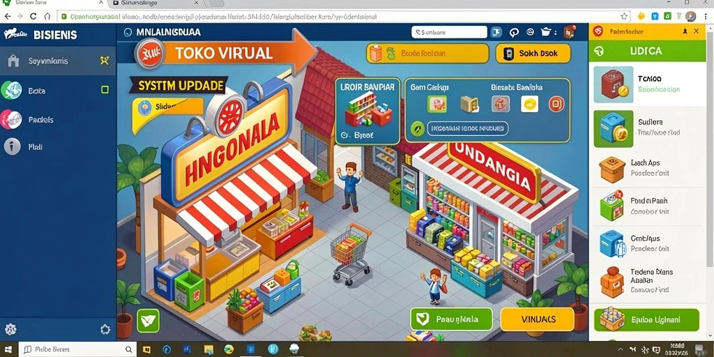 Tampilan antarmuka yang menarik dan mudah dinavigasi.