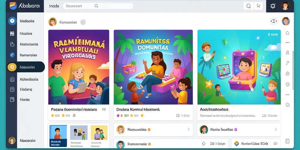 Tampilan antarmuka yang ramah pengguna.