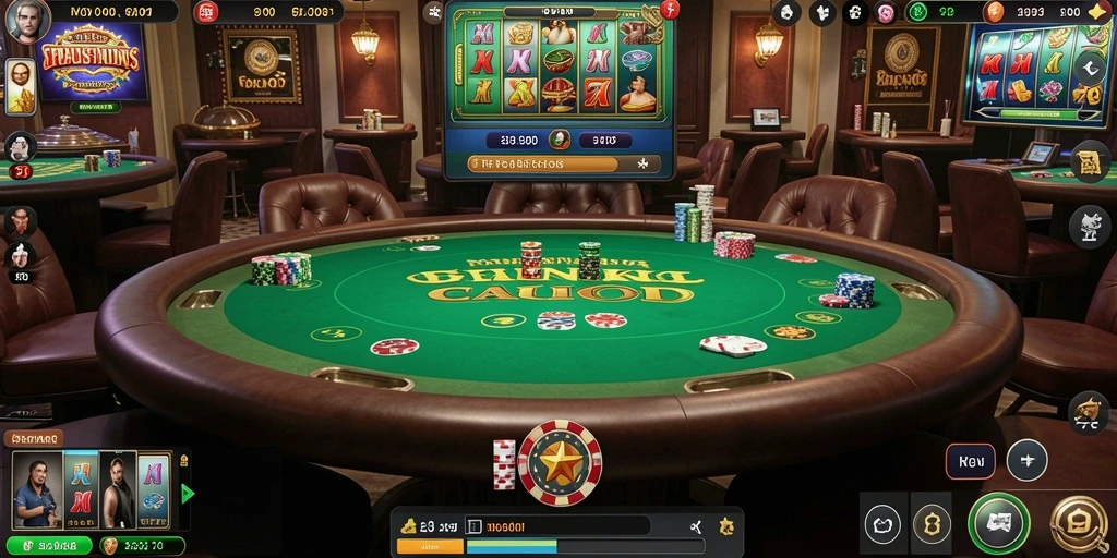 Tampilan karakter utama dalam game RR789.