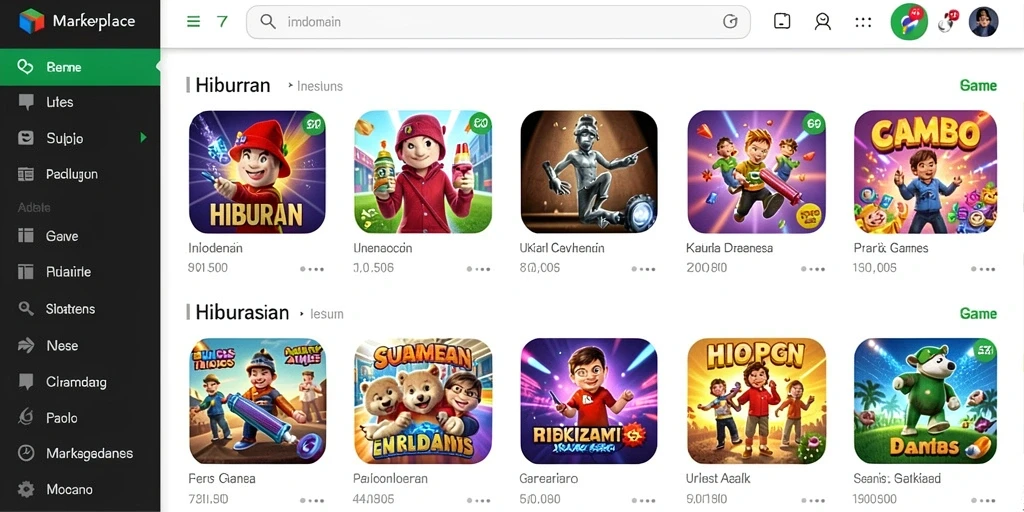 Tampilan antarmuka yang modern dan user-friendly.
