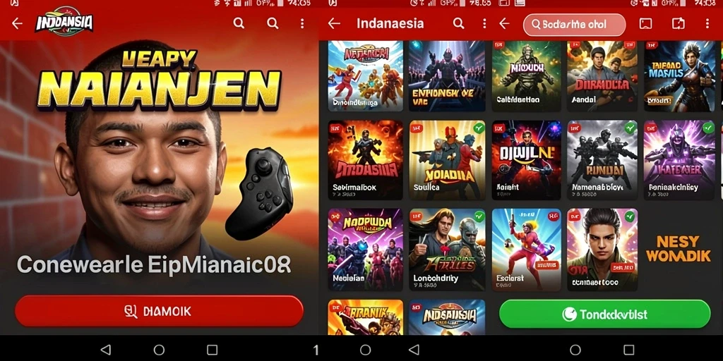 Tampilan antarmuka yang ramah pengguna.