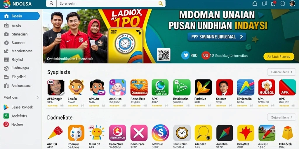 Screenshot menunjukkan antarmuka permainan yang menarik.